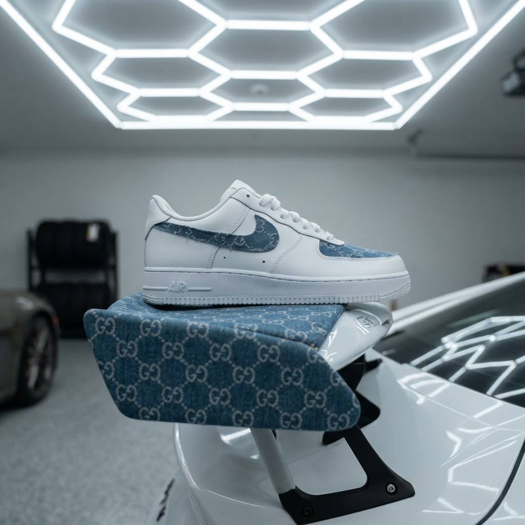 BLUE GUCCI AF1
