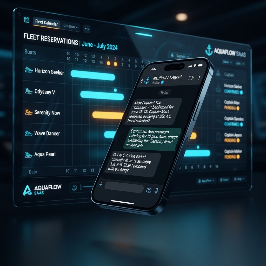 HELM 1.0, SaaS de gestión de alquiler náutico con agente IA