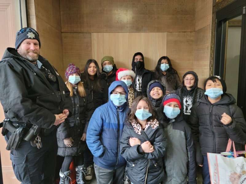 Hospital mask donation