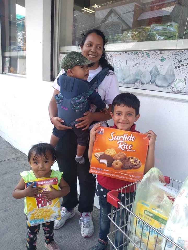 Family visit in Mexico