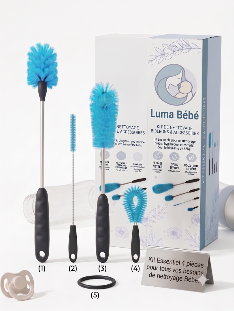 Kit de Nettoyage Biberon 4-en-1