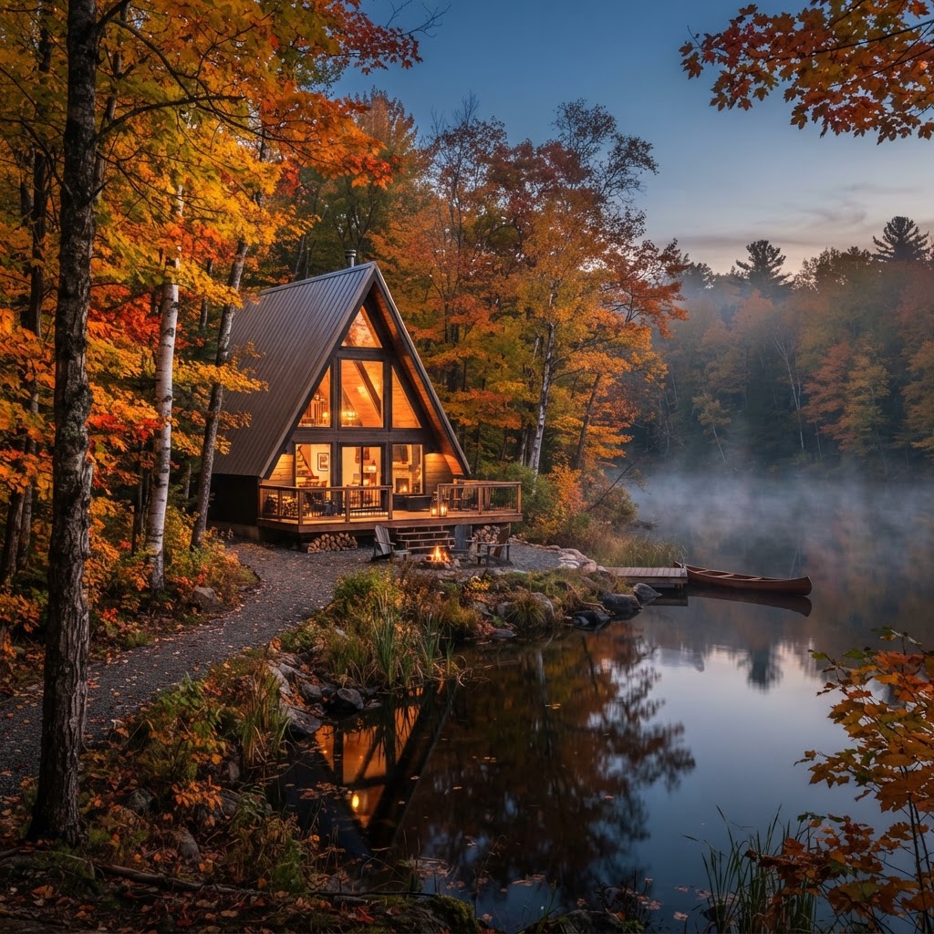 Weekend escape — cozy cabin getaway