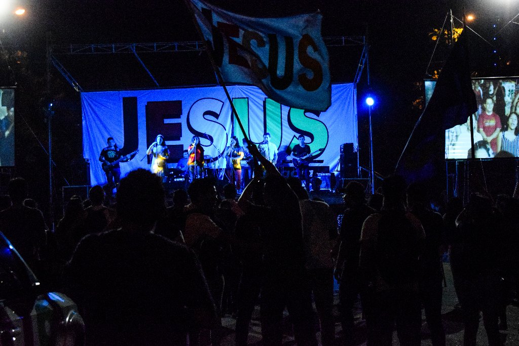 JESUS-Bühne