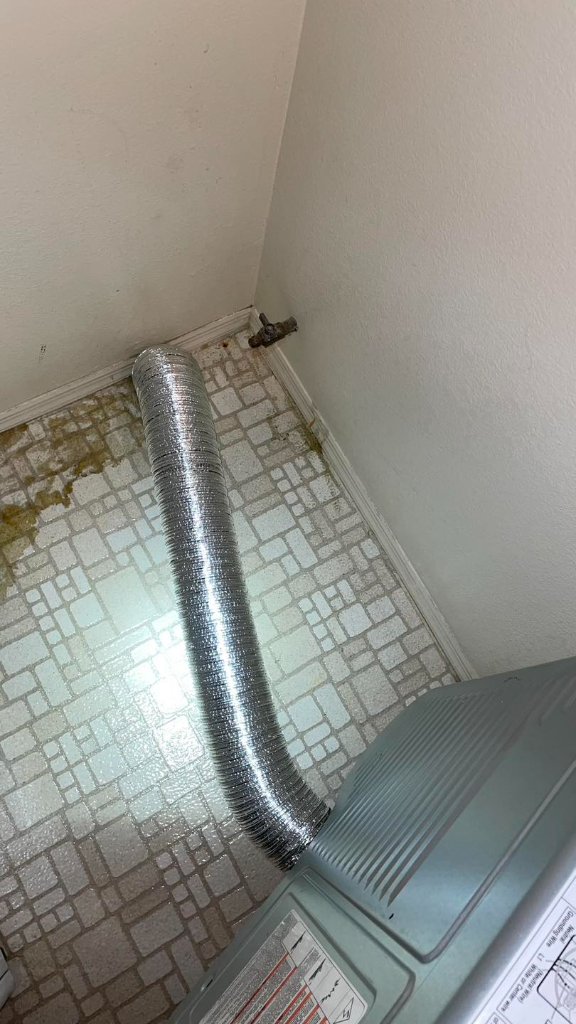 Vent Line Before Service