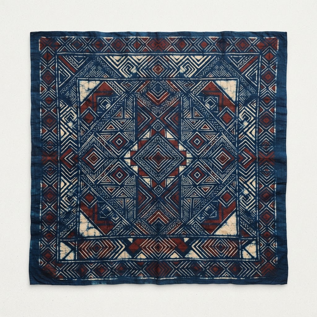 Krio Pattern Art Print