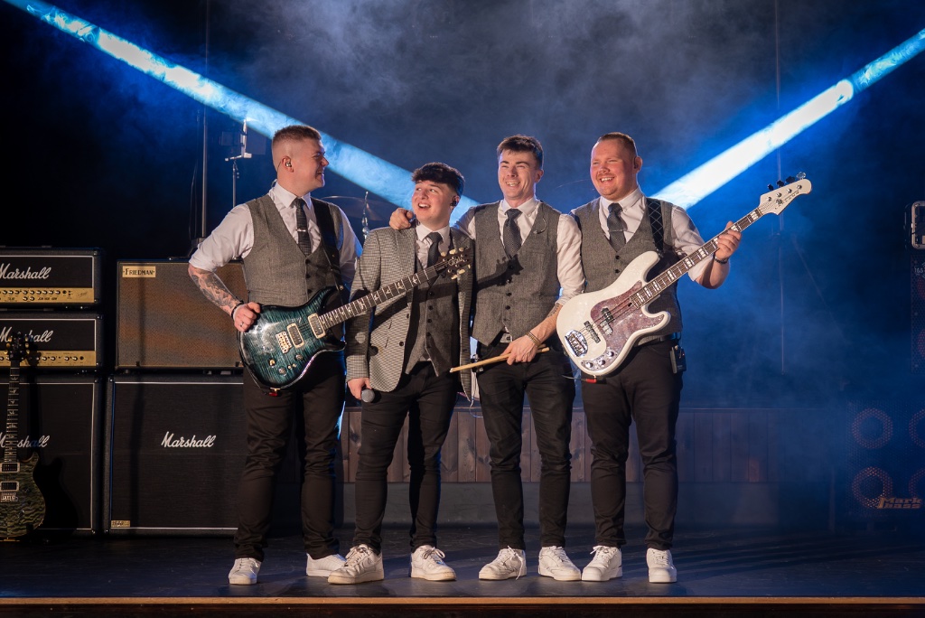Abbey Road band members on stage