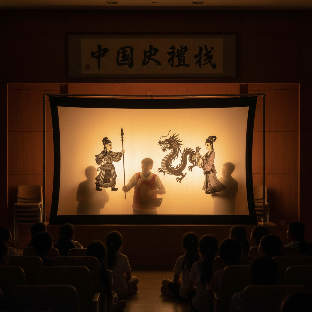 皮影戲表演及體驗