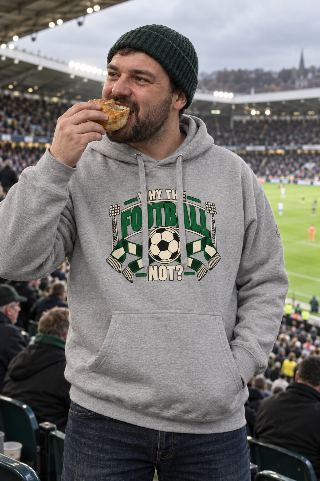 Why the football not Hoodie