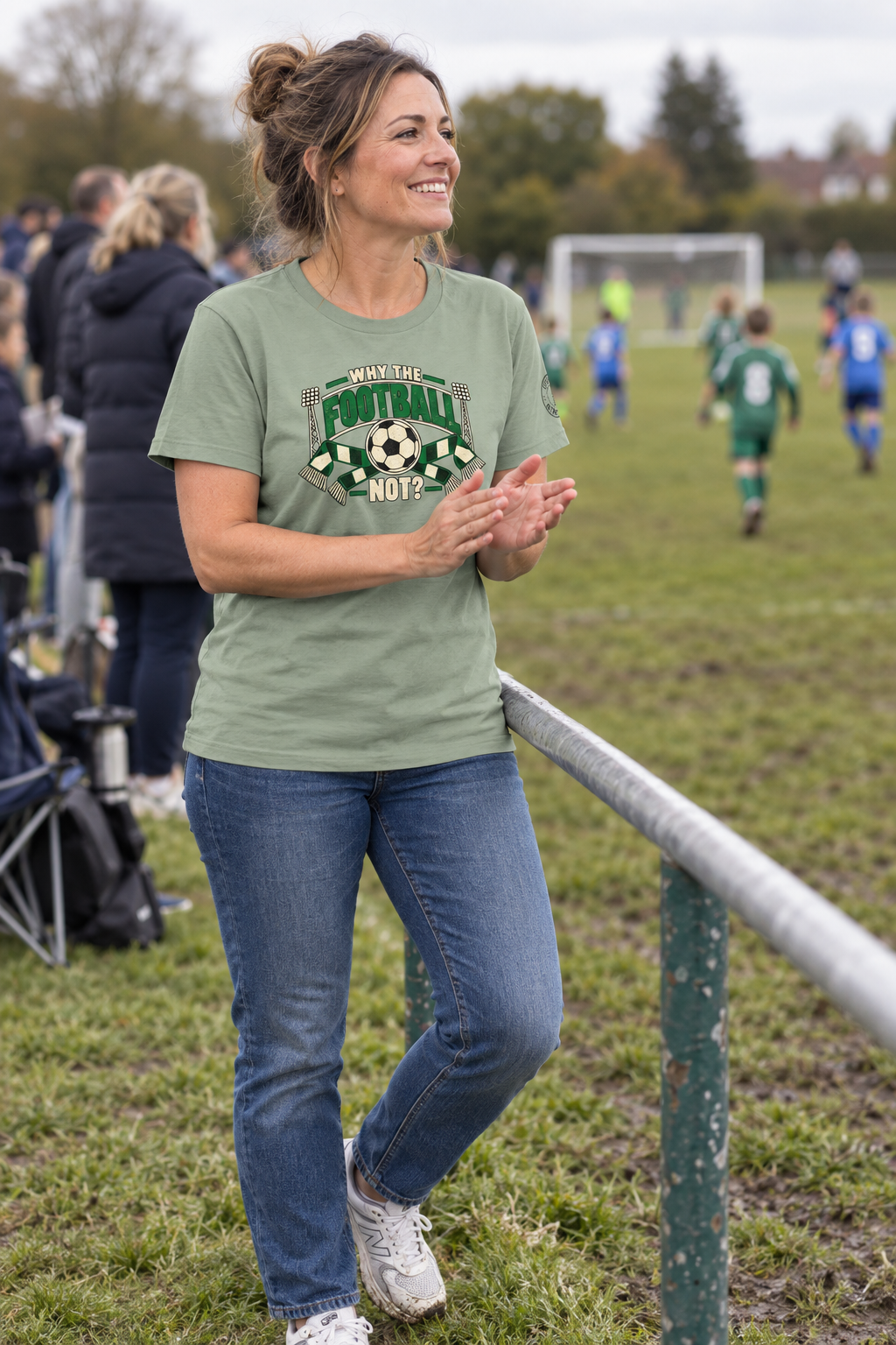 Why the football not tshirt
