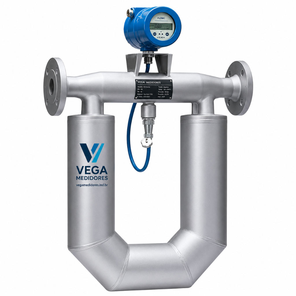 Medidor de Vazão Coriolis