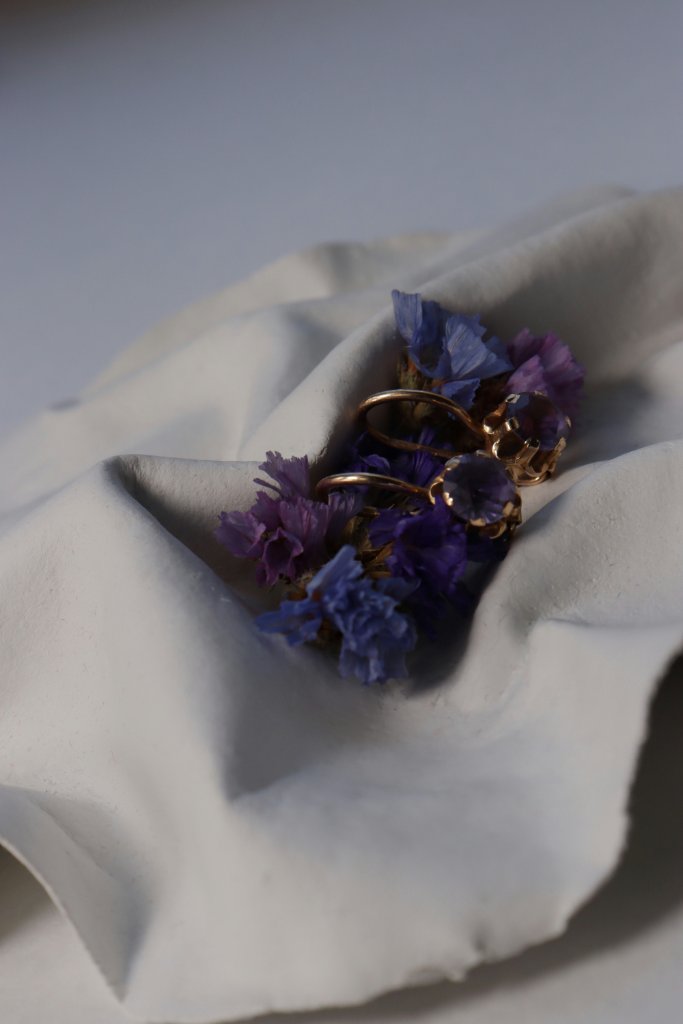 Floral Gemstone Earrings