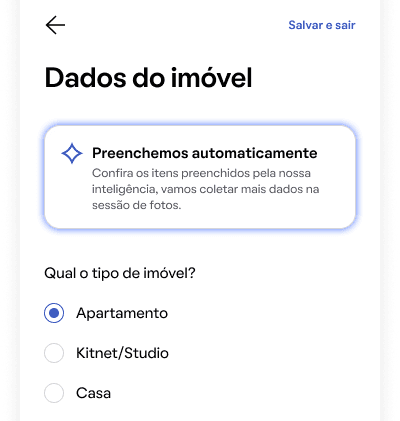 Dados do imóvel