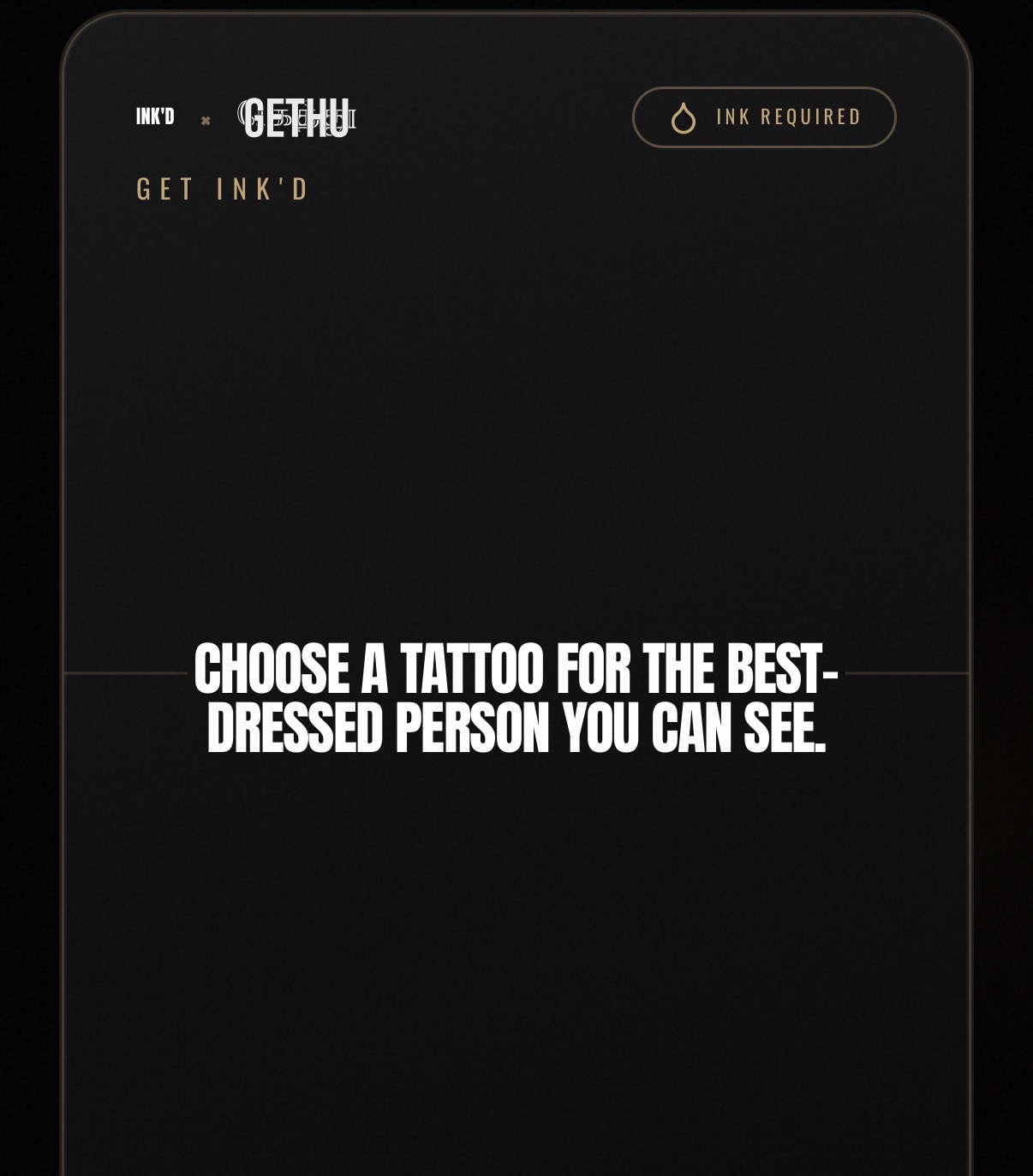 Get INK'D challenge prompt