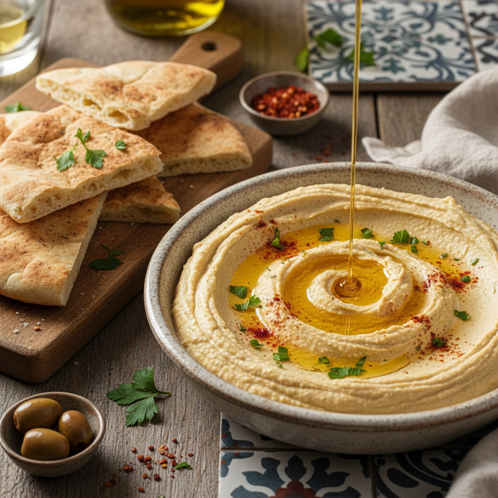 חומוס ביתי מושלם