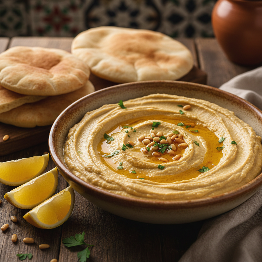 חומוס ביתי קרמי