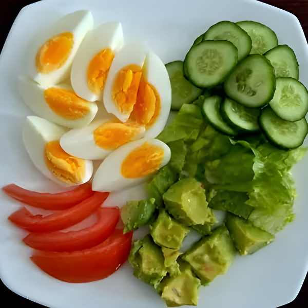 Boiled Two Eggs