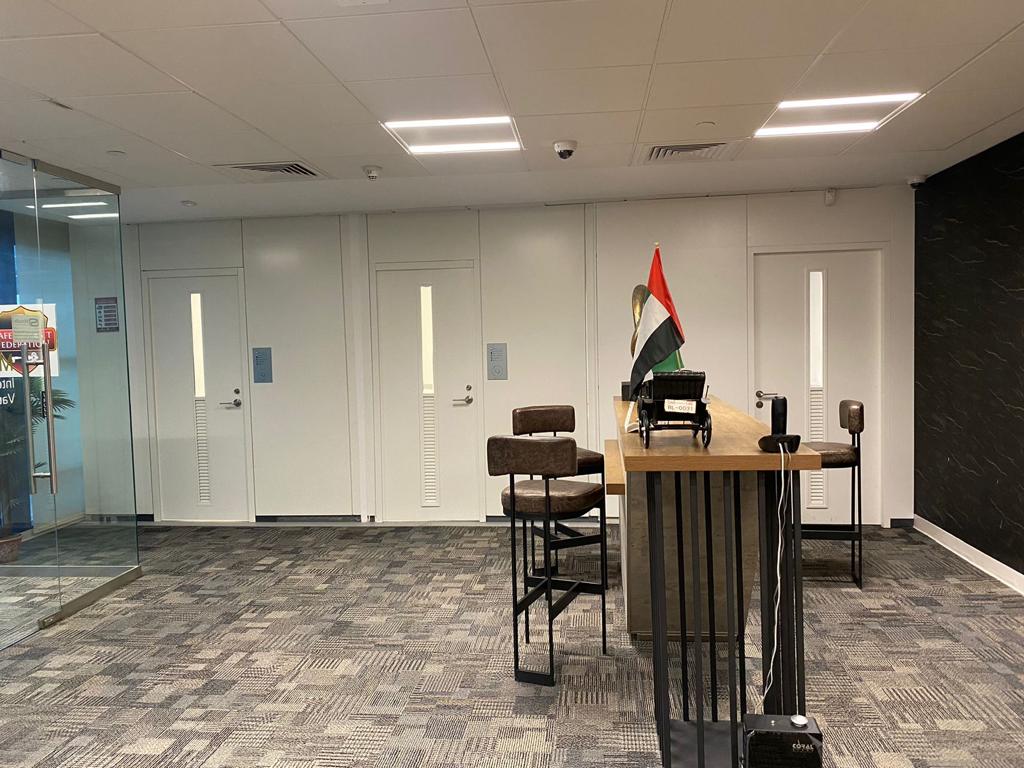 MySafe facility reception area
