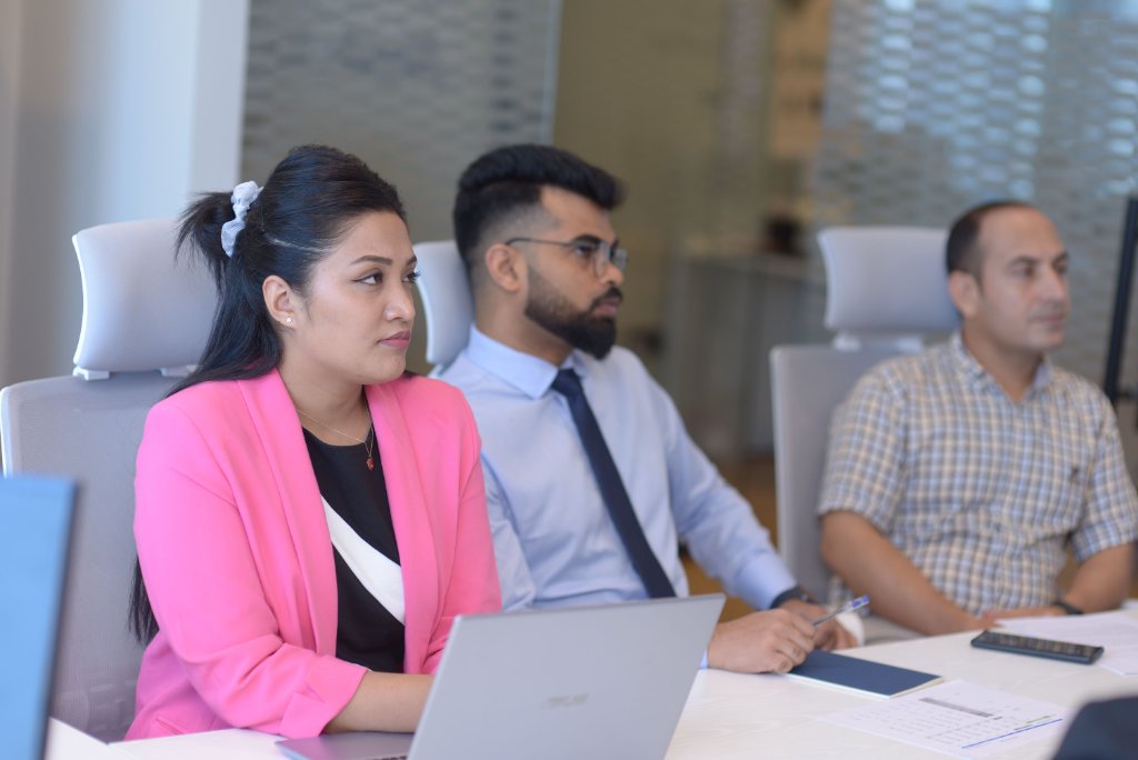 Team meeting at MySafe