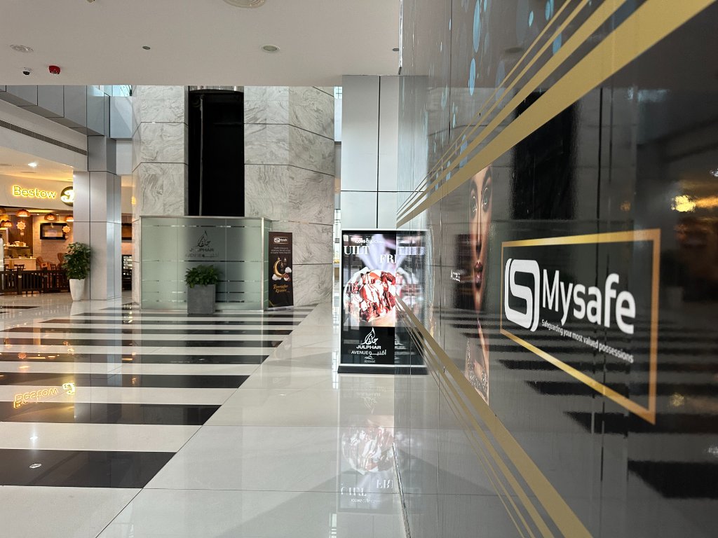 MySafe facility at Julphar Avenue