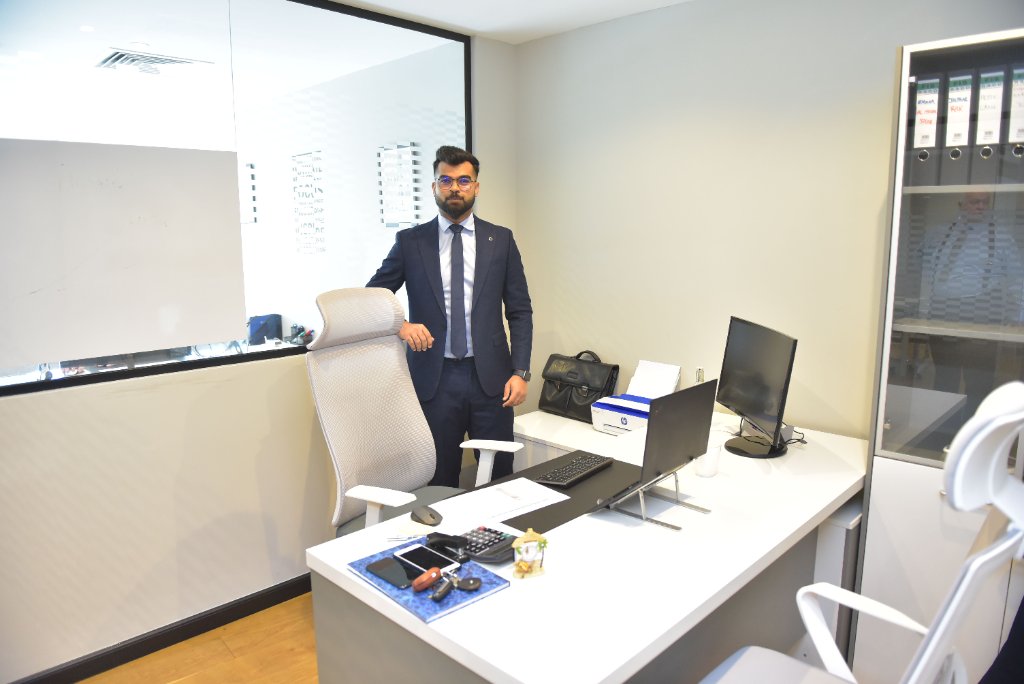 MySafe team member at desk