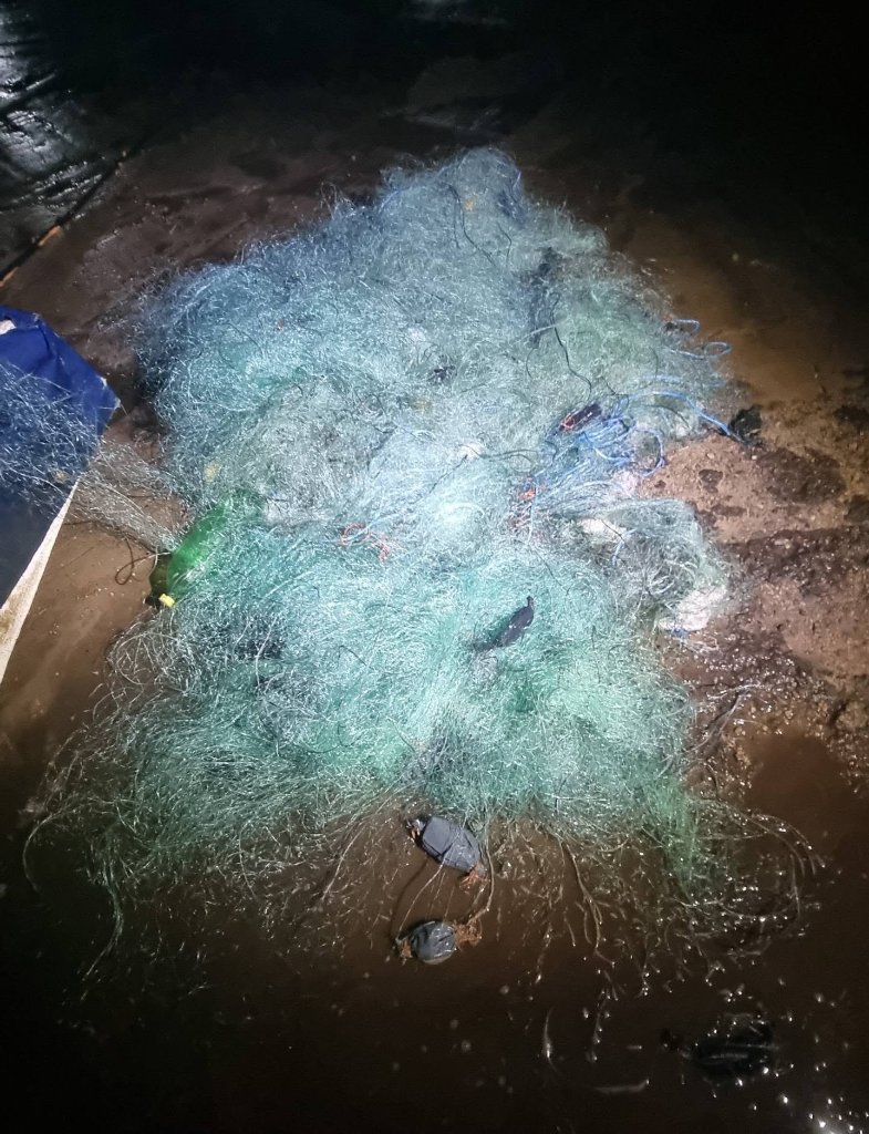 1km Gillnet Removal & Boat Confiscation — Richards Bay Harbour