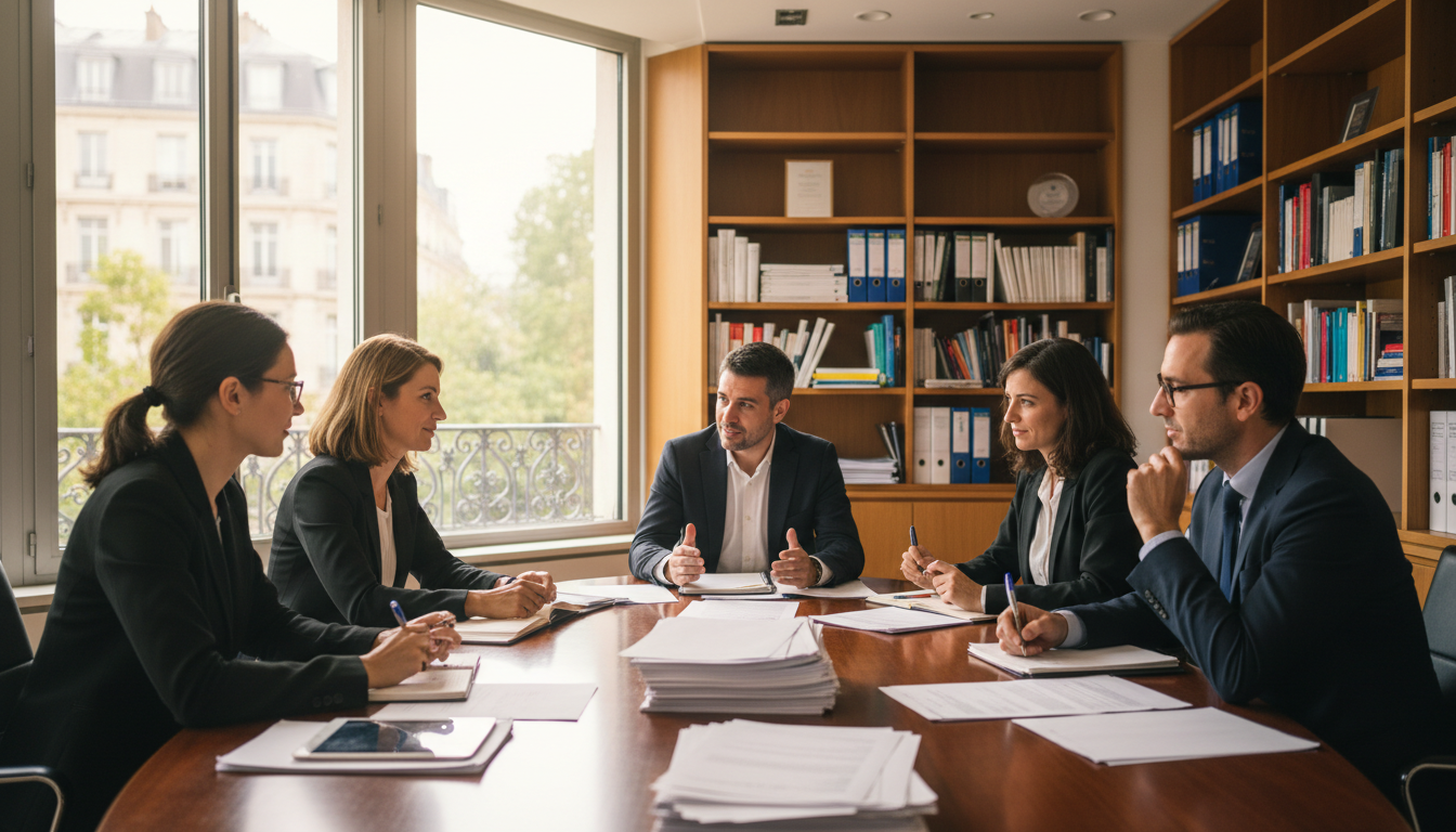 Réunion stratégique au cabinet AVIANCE CONSEILS