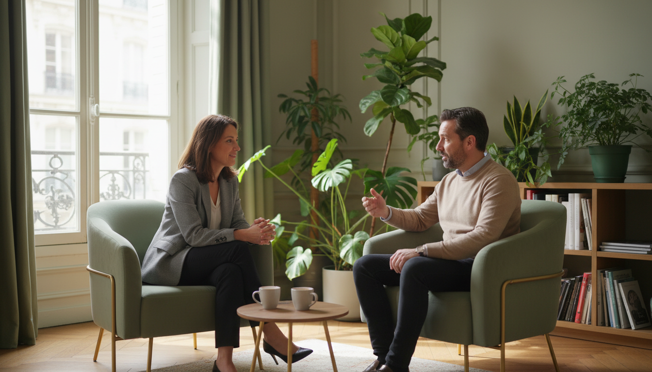 Séance de coaching professionnel