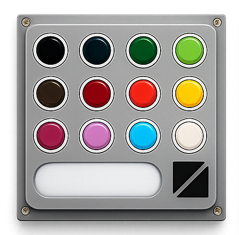 Tingiri palette colori