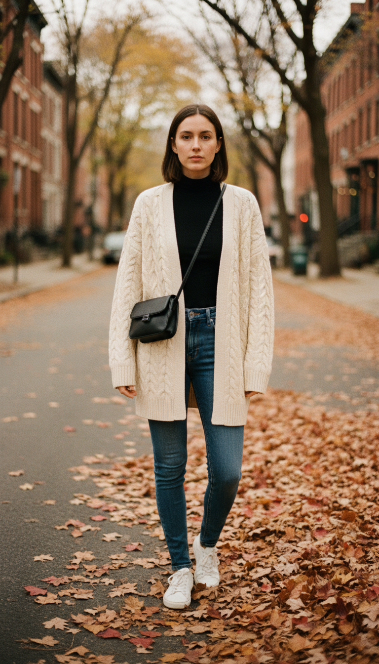 The Knit Cardigan Layer