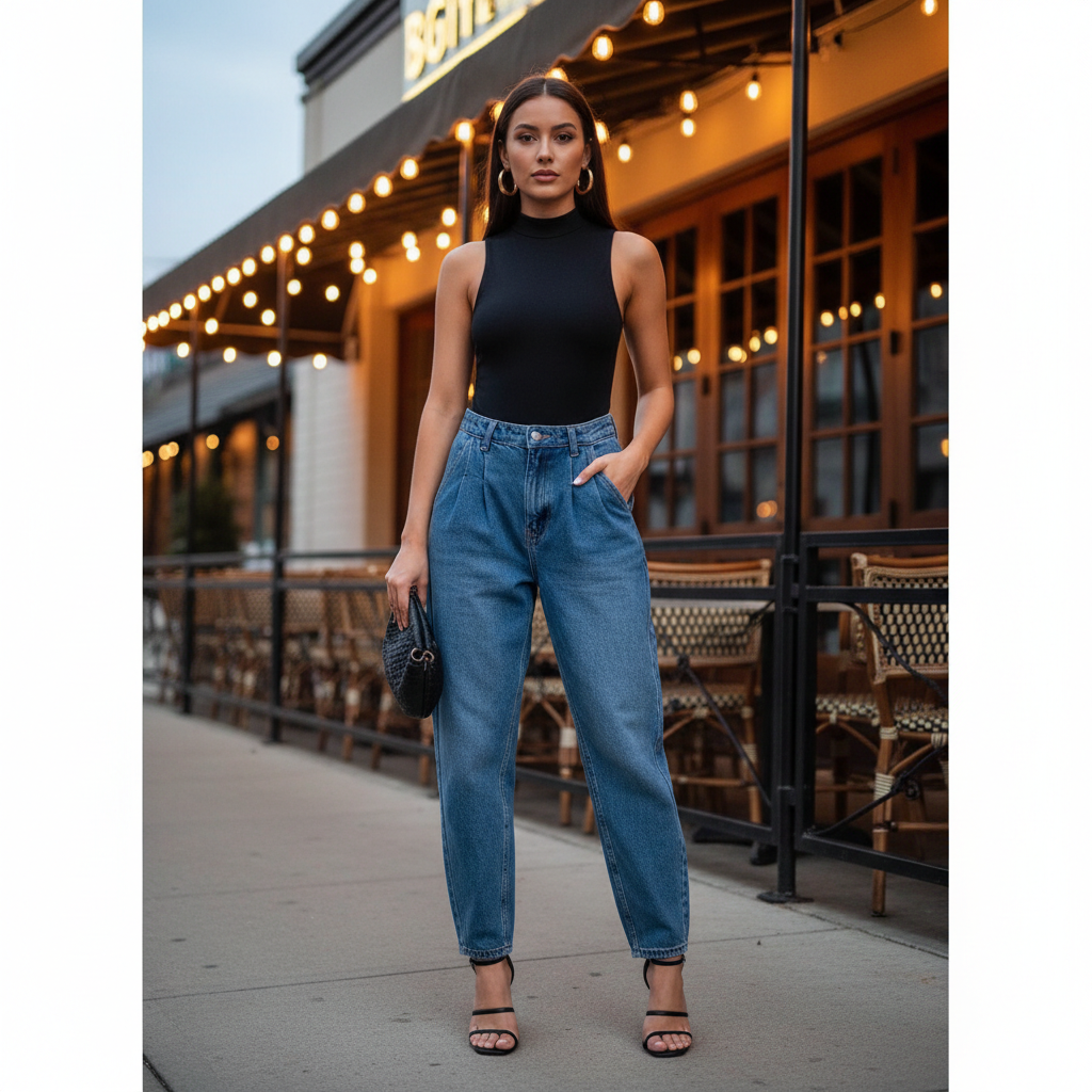 Black Bodysuit Date Night