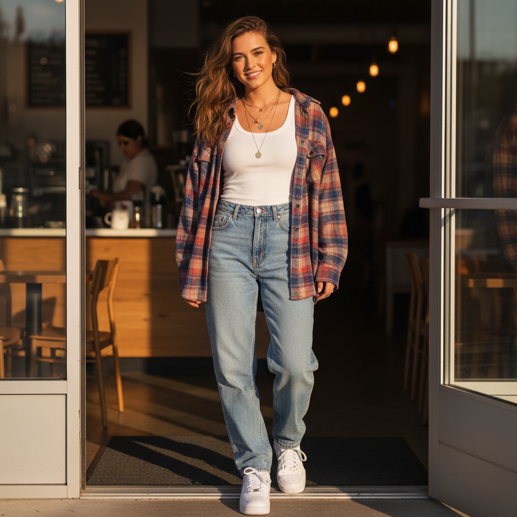 Flannel & Layered Vibes