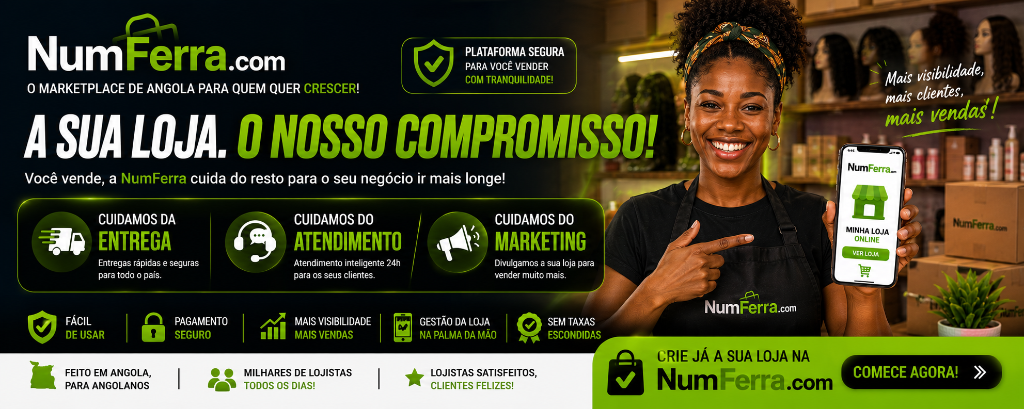 NumFerra — O Marketplace de Angola para quem quer crescer