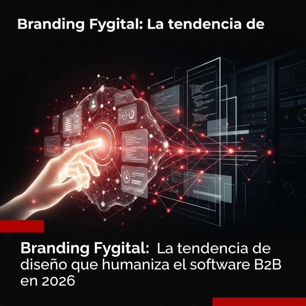 Branding Fygital: La tendencia de diseño que humaniza el software B2B en 2026