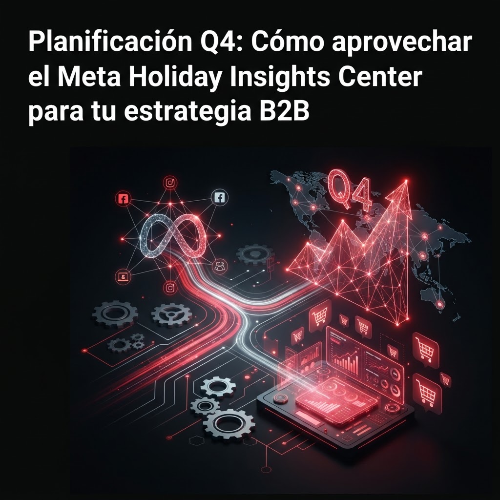 Planificación Q4: Cómo aprovechar el Meta Holiday Insights Center para tu estrategia B2B
