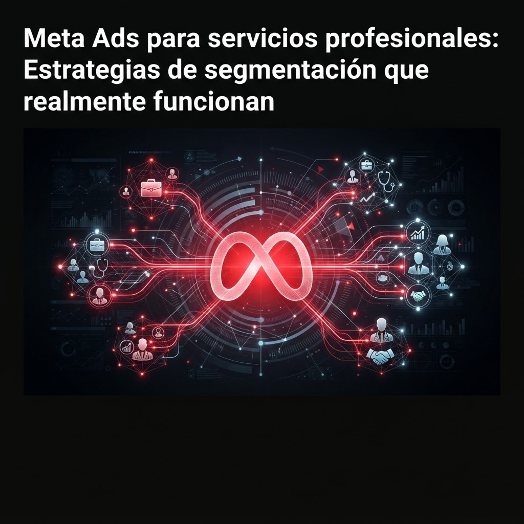 Meta Ads para servicios profesionales: Estrategias de segmentación que realmente funcionan