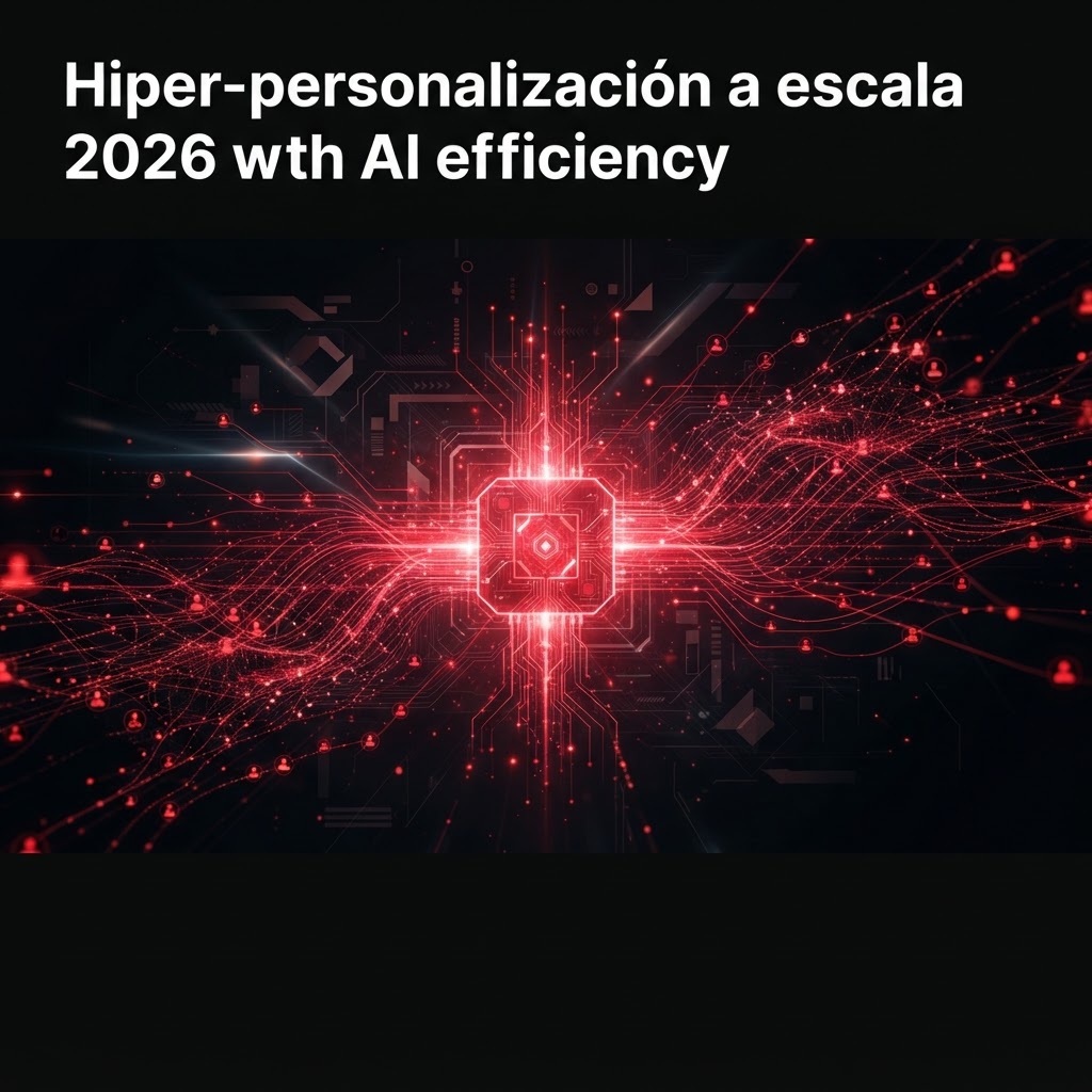 Hiper-personalización a escala: El nuevo estándar de eficiencia con IA en 2026