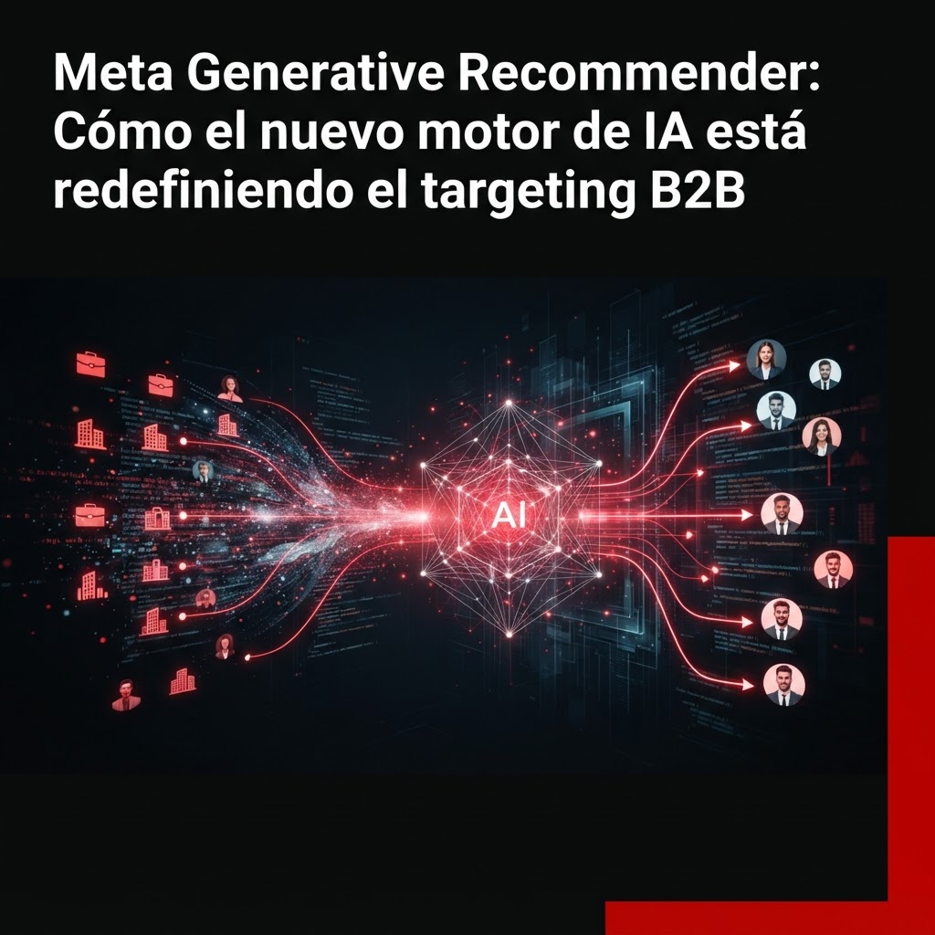 Meta Generative Recommender: Cómo el nuevo motor de IA está redefiniendo el targeting B2B