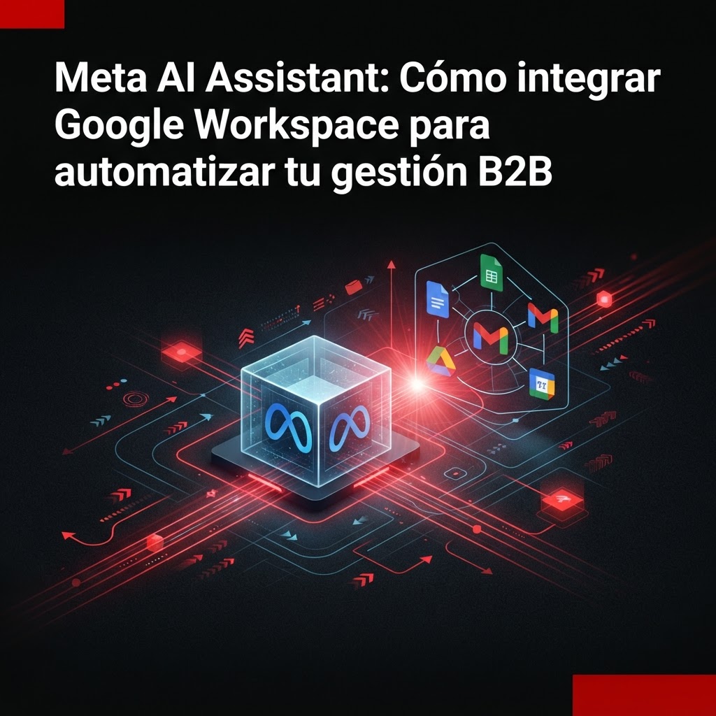 Meta AI Assistant: Cómo integrar Google Workspace para automatizar tu gestión B2B