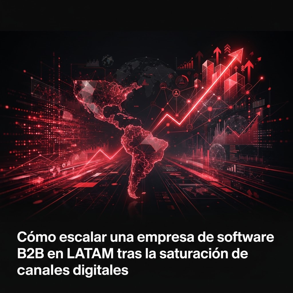 Cómo escalar una empresa de software B2B en LATAM tras la saturación de canales digitales