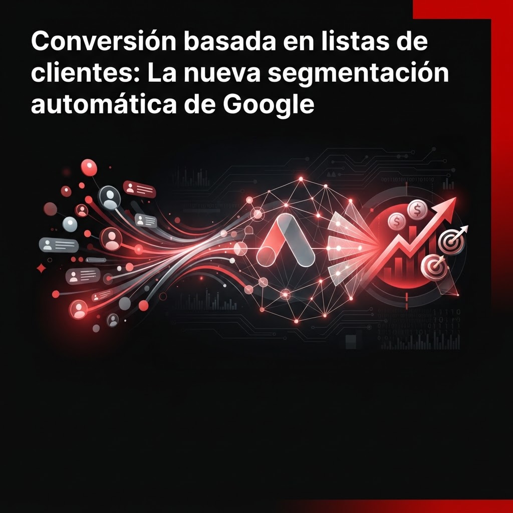 Conversión basada en listas de clientes: La nueva segmentación automática de Google