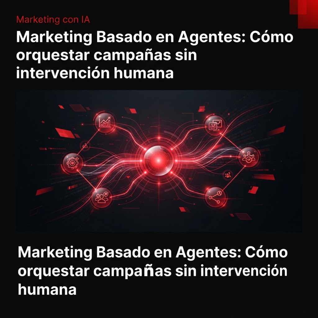 Marketing Basado en Agentes: Cómo orquestar campañas sin intervención humana