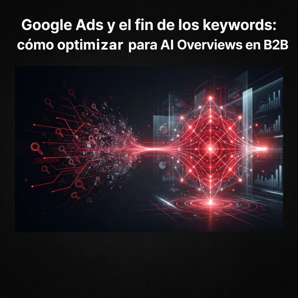 Google Ads y el fin de los keywords: cómo optimizar para AI Overviews en B2B
