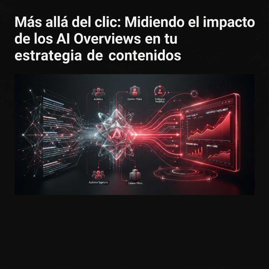 Más allá del clic: Midiendo el impacto de los AI Overviews en tu estrategia de contenidos