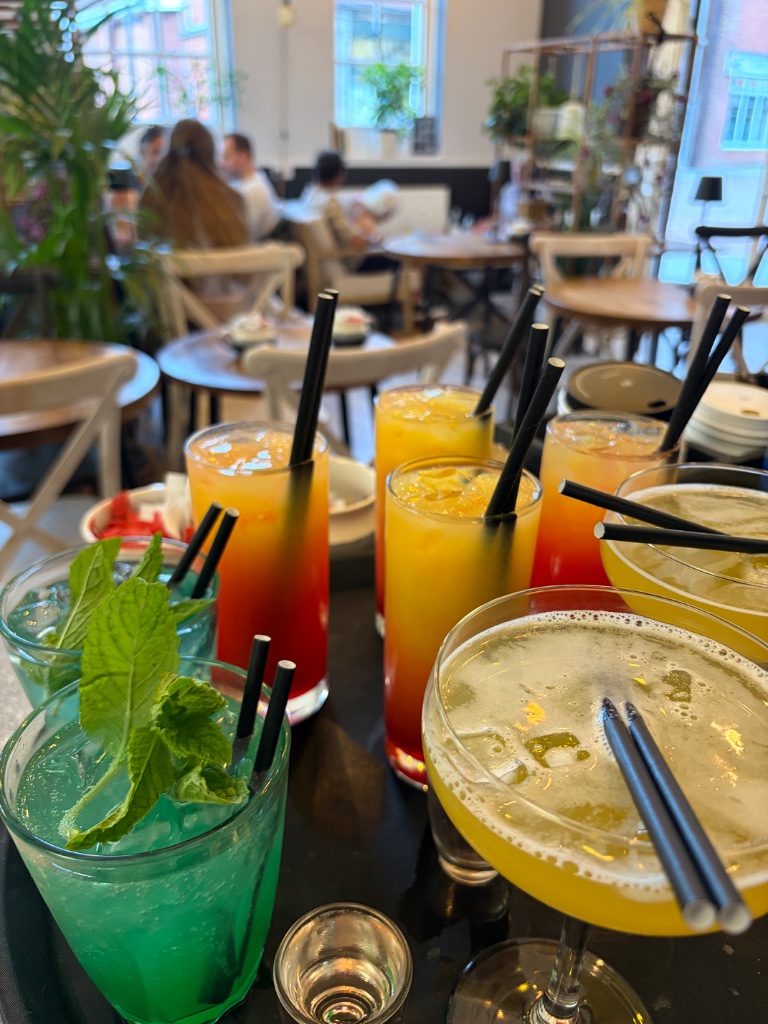 Friday cocktails at The Kaffee