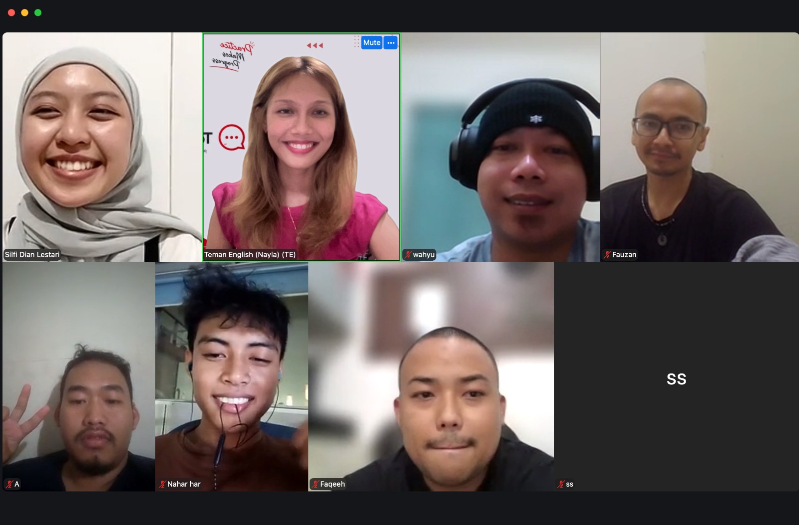 TemanEnglish Zoom session 3
