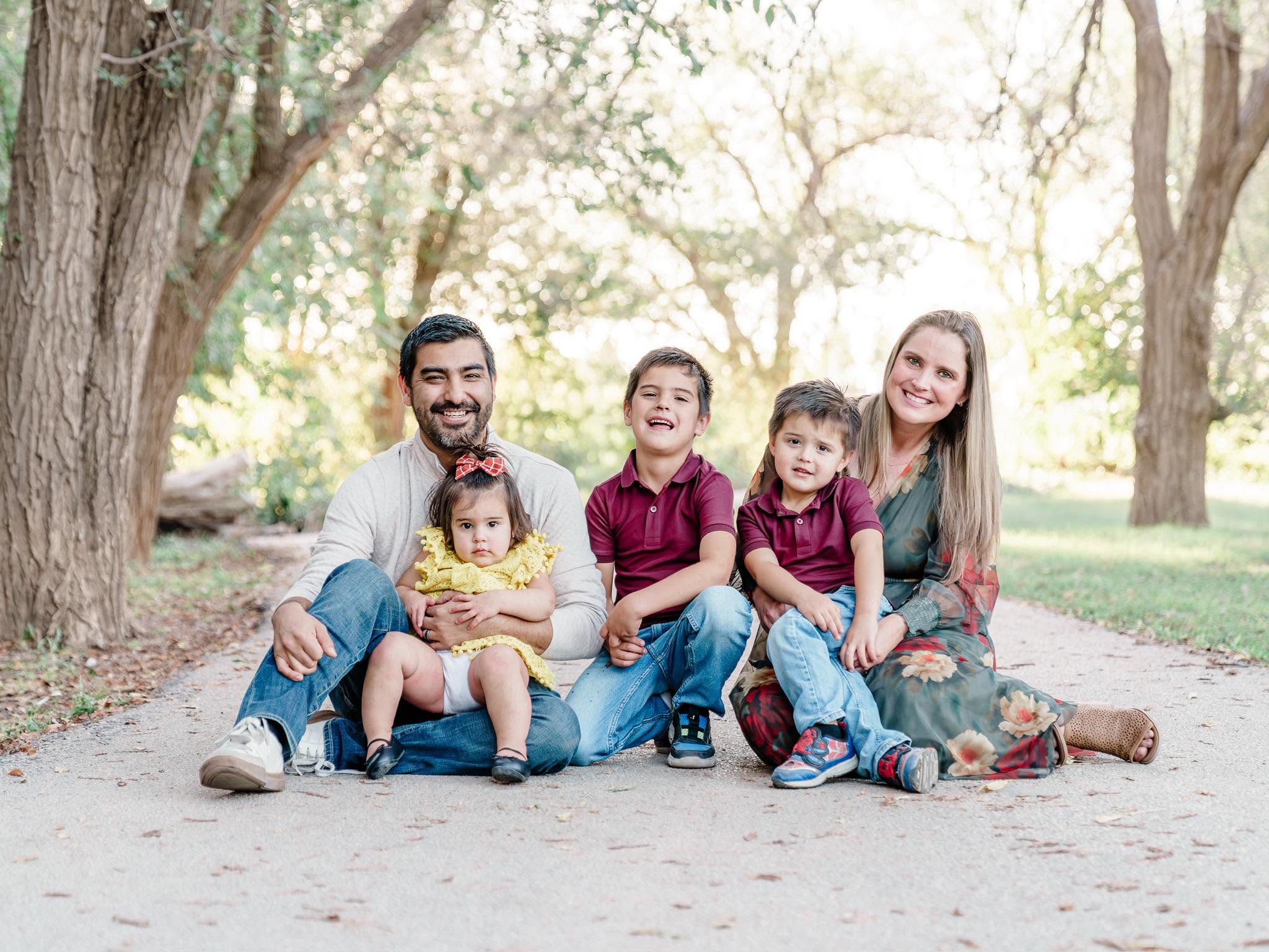 Paul and his family