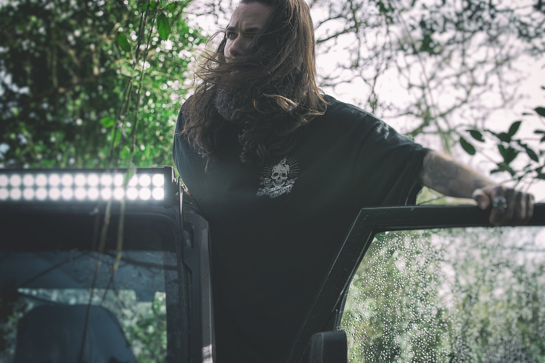 Ashley White wearing Slackjaw Apparel