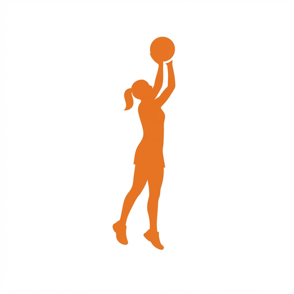 Netball silhouette