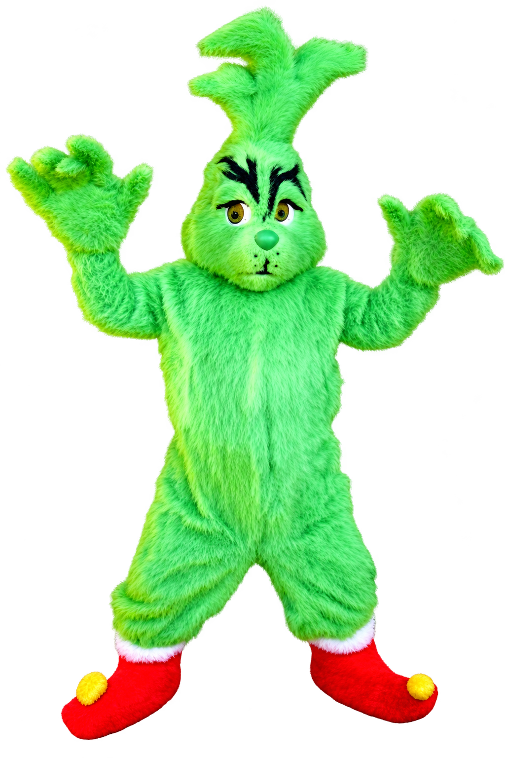 Grinch Holiday Character Mascot Costume