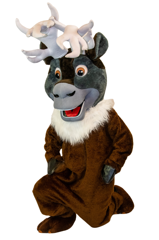 Frozen Reindeer Mascot Costume